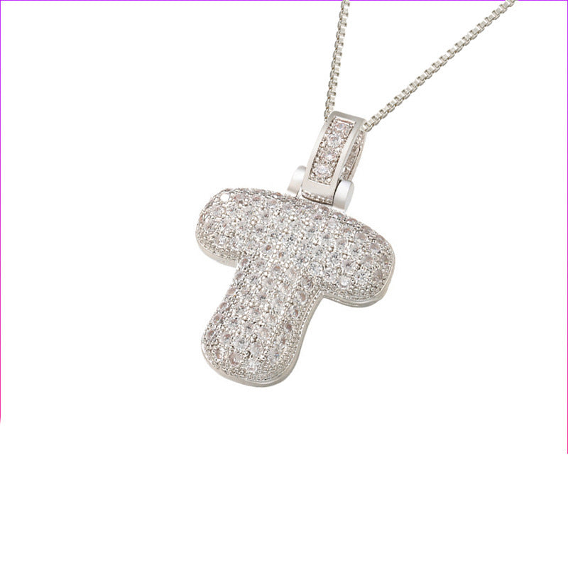Initial Bubble Necklace