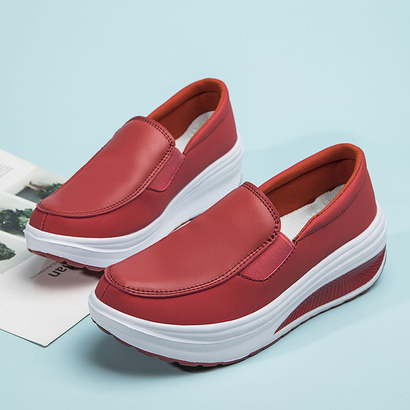 Nurse Platform Flat Shoes for Women