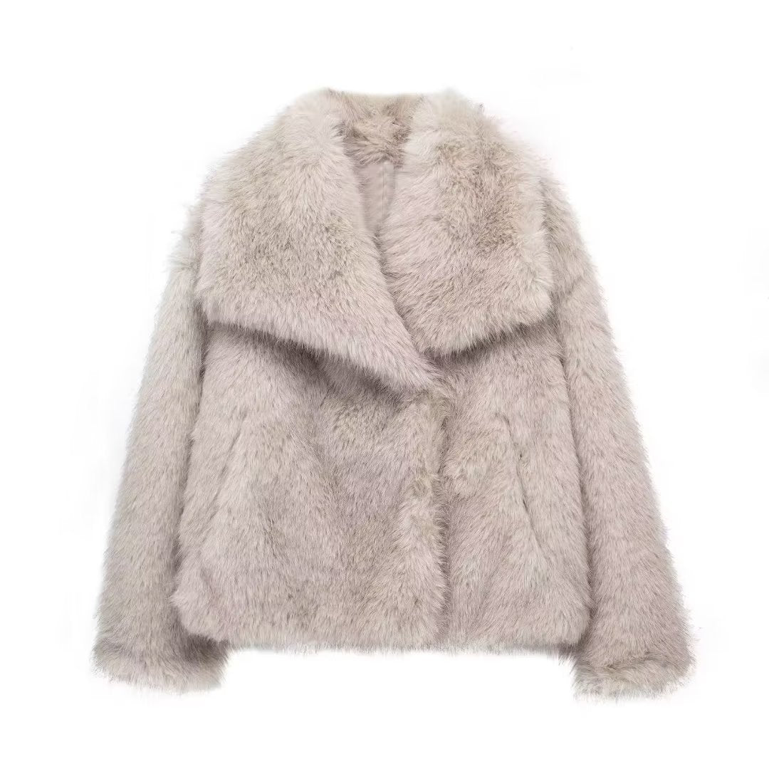 Fur Plush Coat