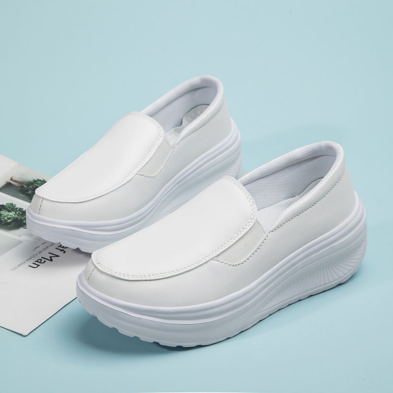Nurse Platform Flat Shoes for Women