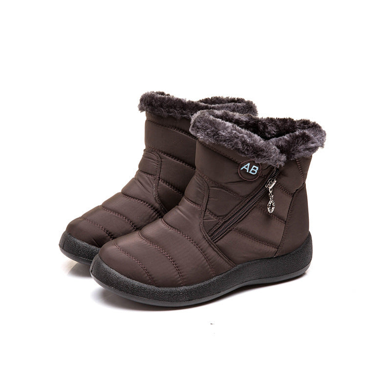 Waterproof Snow Boots Plush
