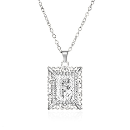 Initial Letter Necklace