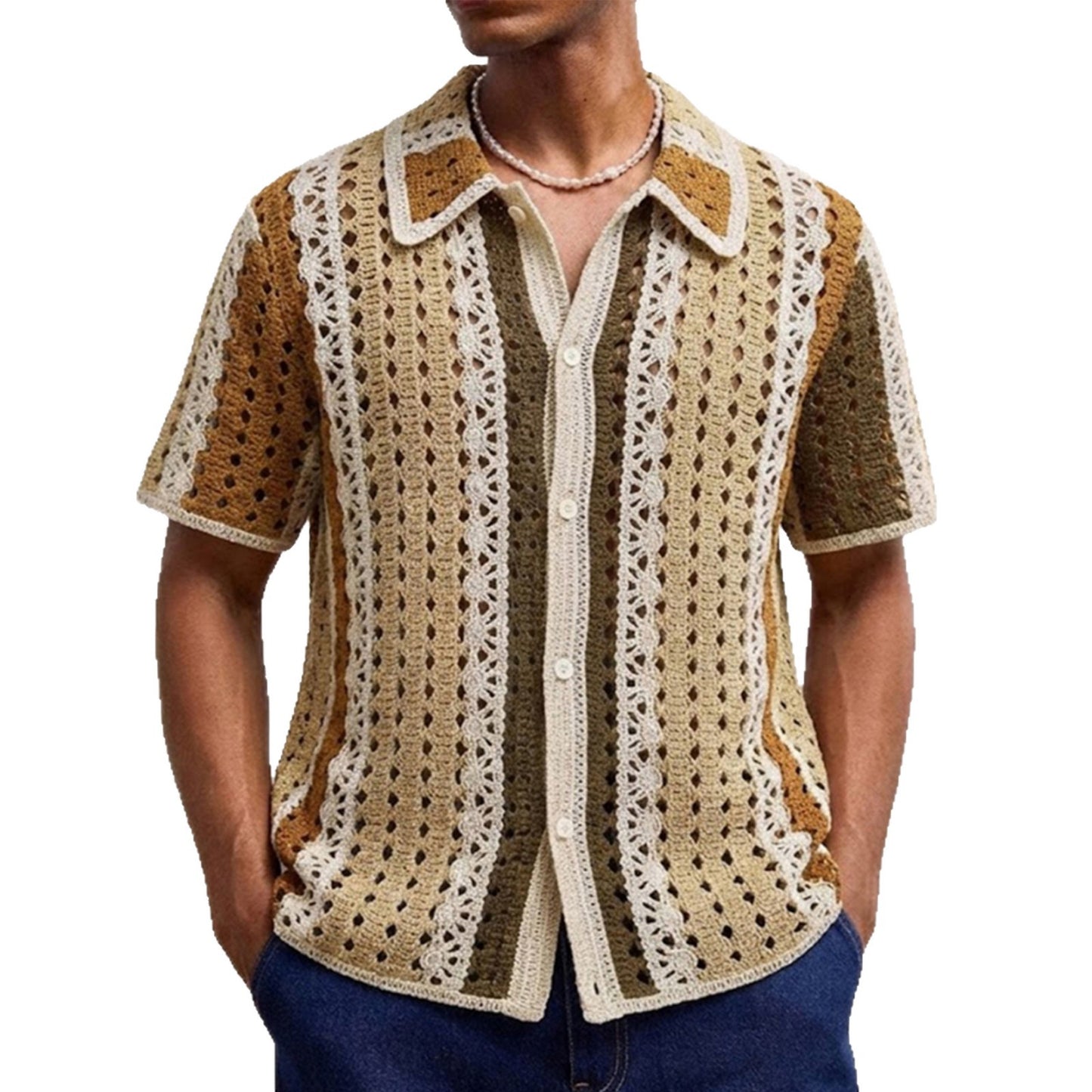 Riviera Crochet Shirt
