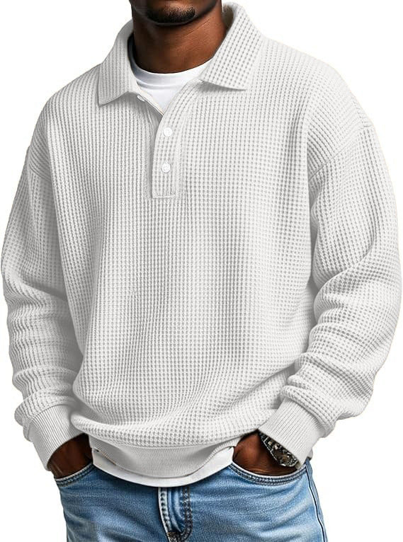 Waffle Knit Polo