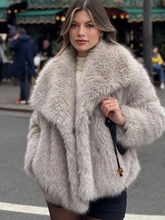 Fur Plush Coat