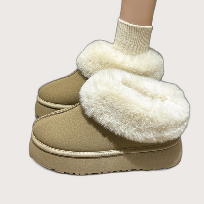Winter Suede Flats