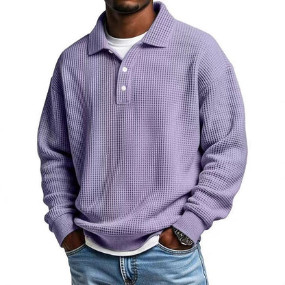 Waffle Knit Polo