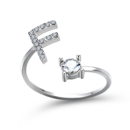 Personalized Letter Ring