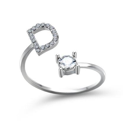 Personalized Letter Ring
