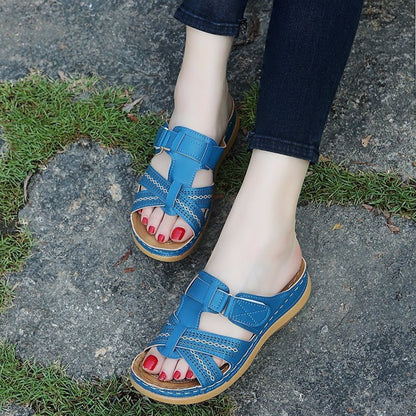Sandals worn casually