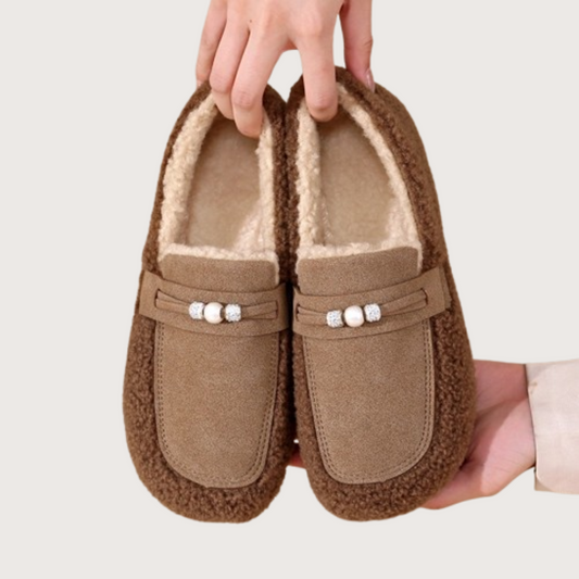 Cotton Gommino Winter Shoes