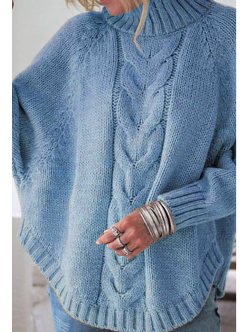 Women Knitted Loose Pullover Sweater