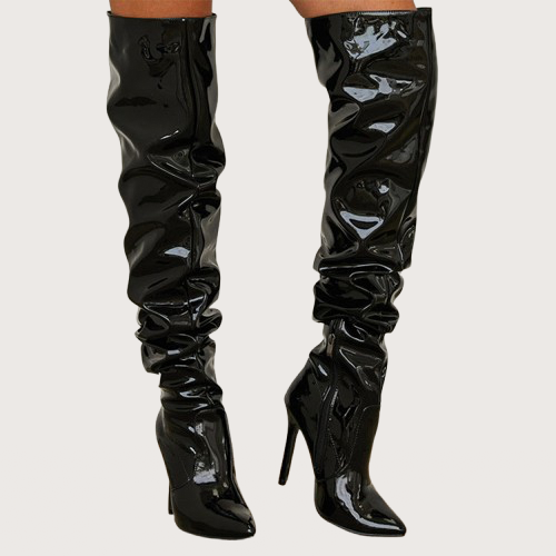 Knee-High Stiletto Boots