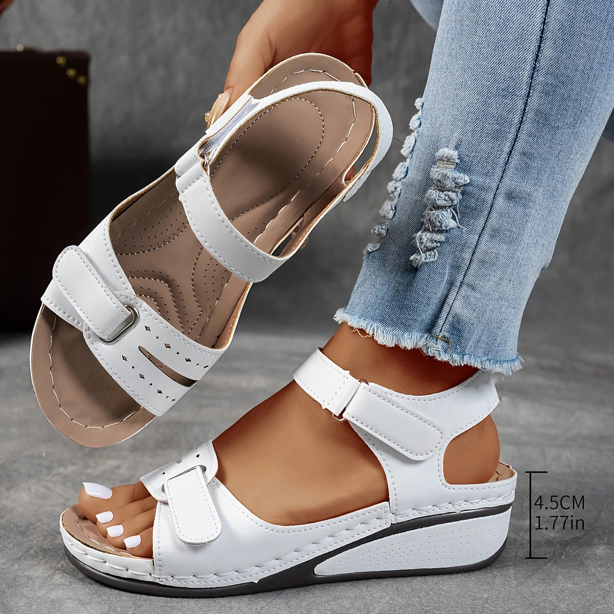 OrthoFlex™ Comfort Wedge Sandals