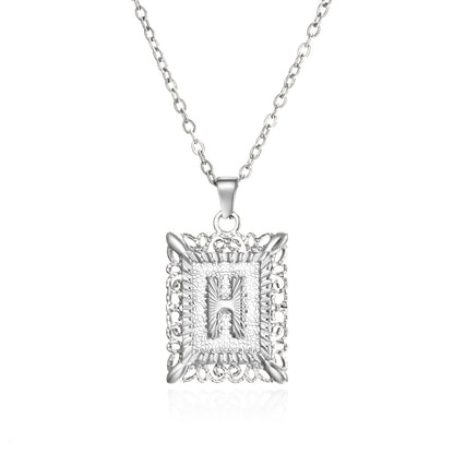 Initial Letter Necklace