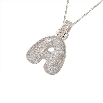Initial Bubble Necklace