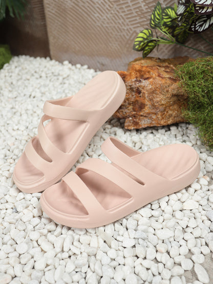 Beach slides in apricot
