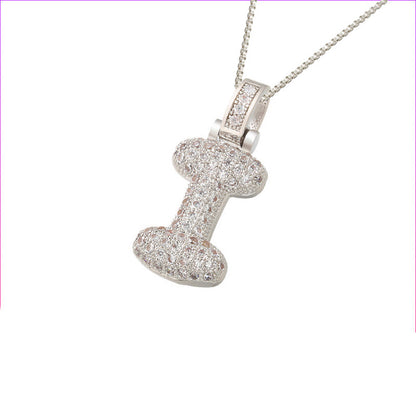 Initial Bubble Necklace