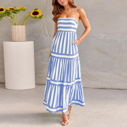 Lavender Boho Maxi Dress