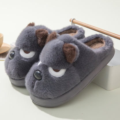 Cozy Puppy Plush Slippers