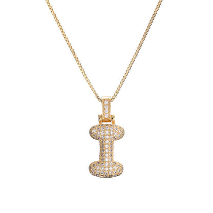 Initial Bubble Necklace