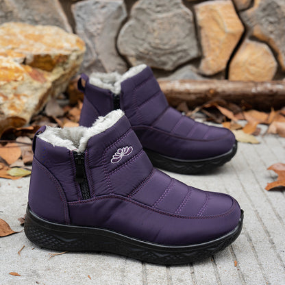 Waterproof Flat Winter Snow Boots for Women