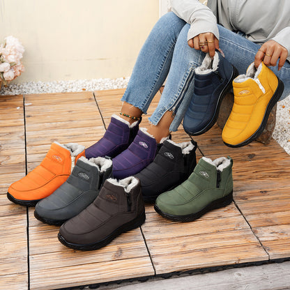 Waterproof Flat Winter Snow Boots for Women