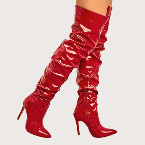 Knee-High Stiletto Boots