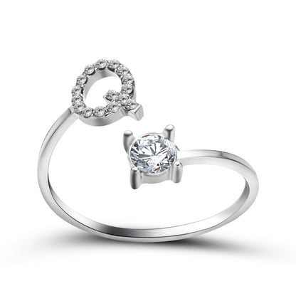 Personalized Letter Ring