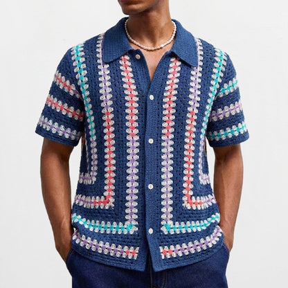 Retro Crochet Shirt
