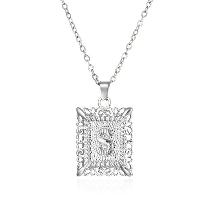Initial Letter Necklace