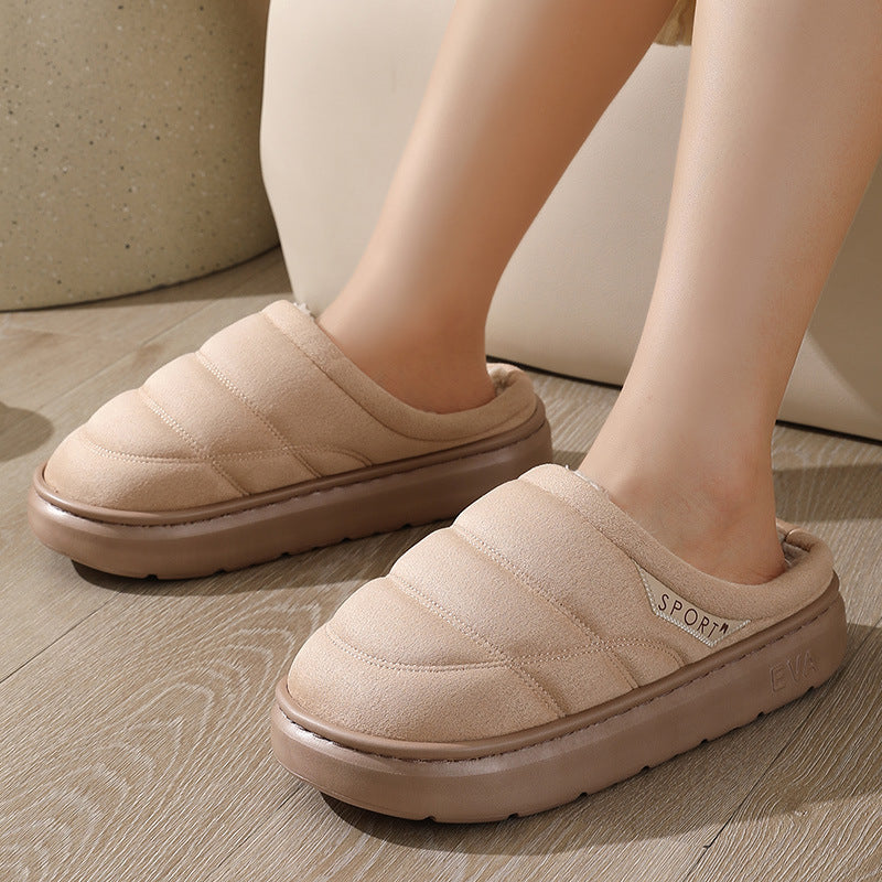 Thick Plush Slippers