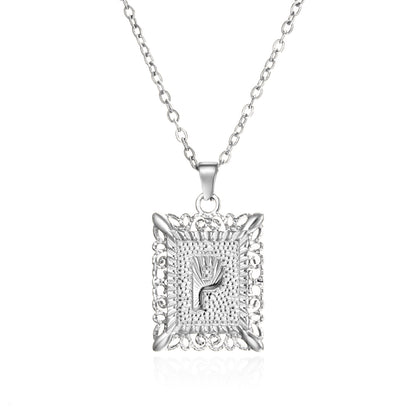 Initial Letter Necklace