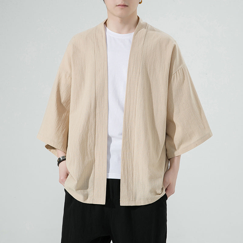 Kyoto Linen Cardigan