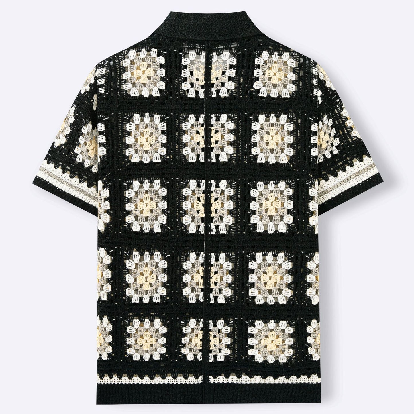 Midnight Crochet Shirt