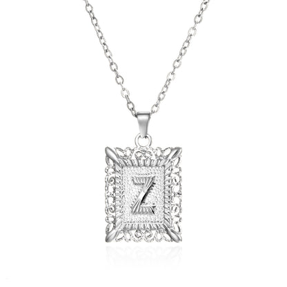 Initial Letter Necklace