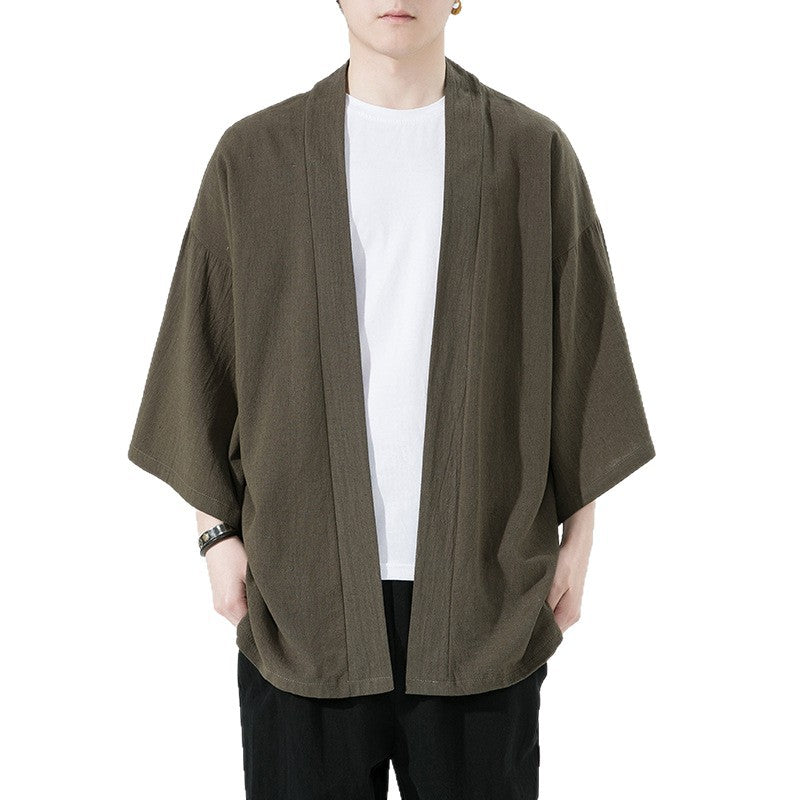 Kyoto Linen Cardigan