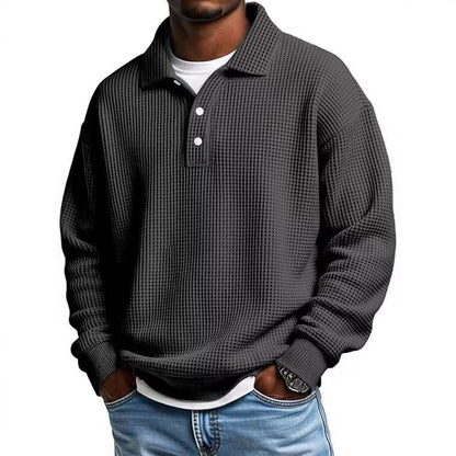 Waffle Knit Polo