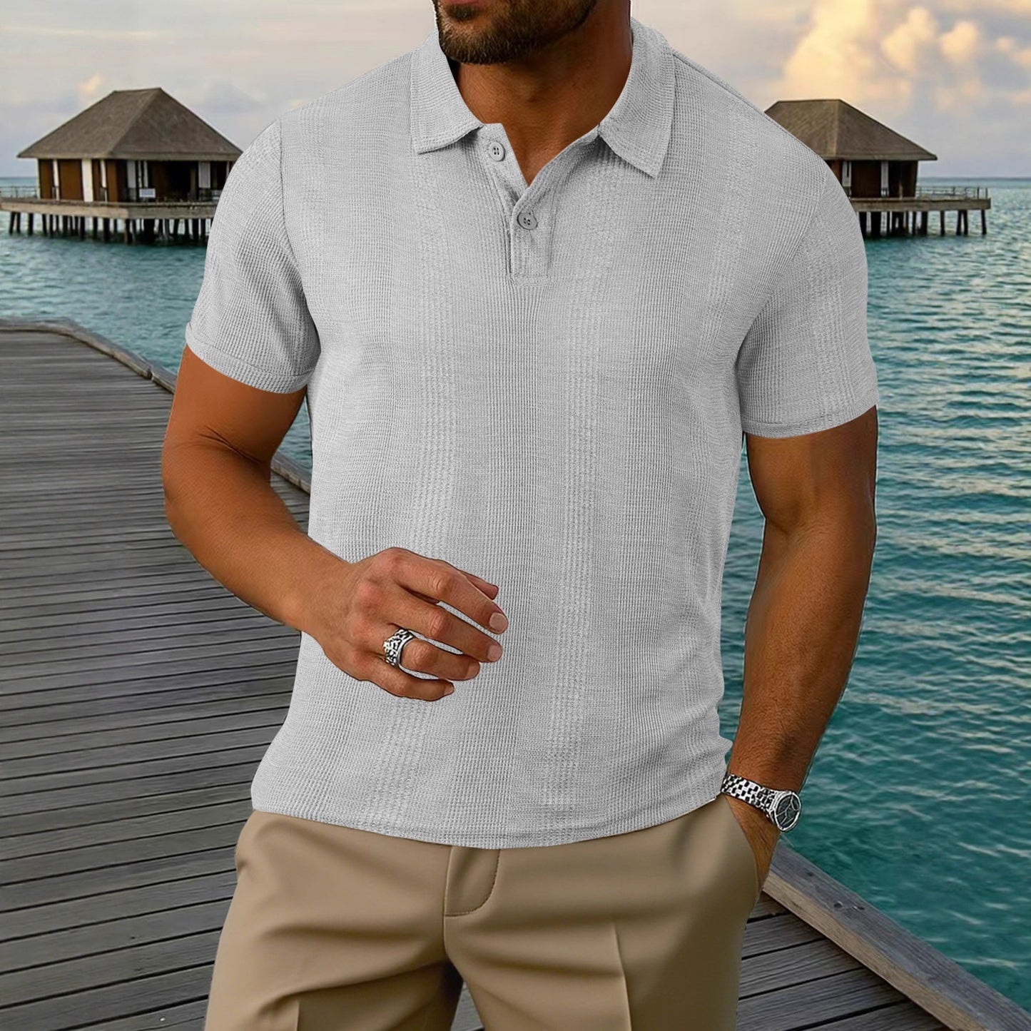 Textured Summer Shirt