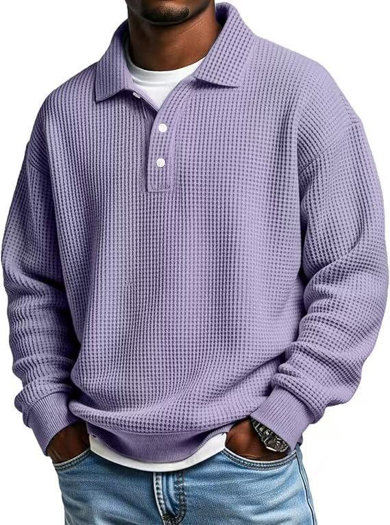Waffle Knit Polo