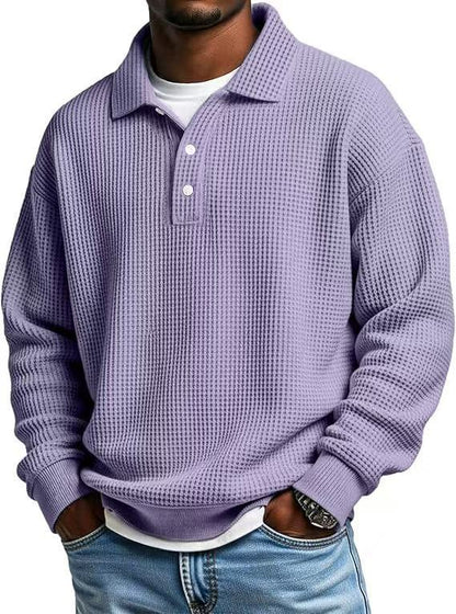 Waffle Knit Polo