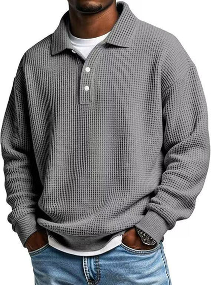 Waffle Knit Polo