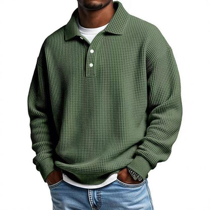 Waffle Knit Polo