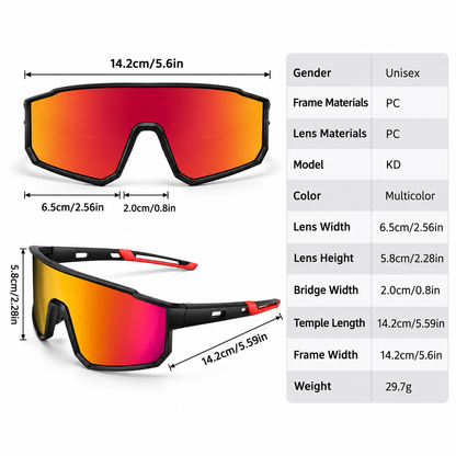 Windproof Sport Sunglasses