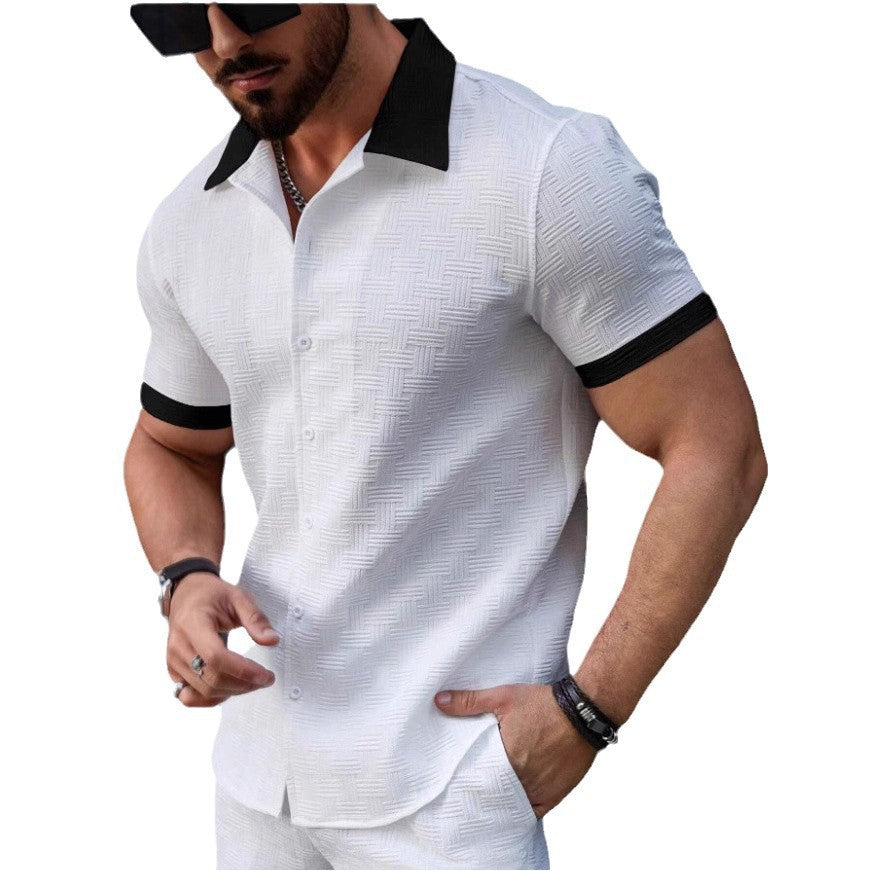 Contrast Polo Shirt