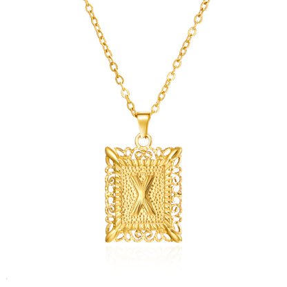 Initial Letter Necklace