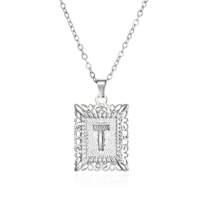 Initial Letter Necklace