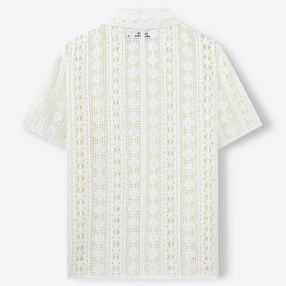 Coastal Crochet Shirt