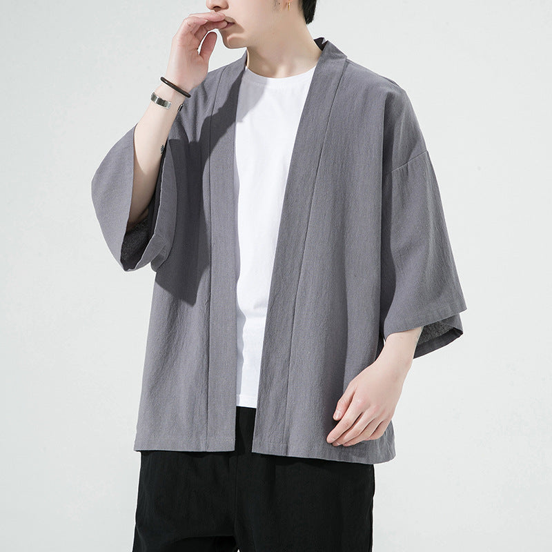 Kyoto Linen Cardigan