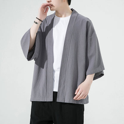Kyoto Linen Cardigan